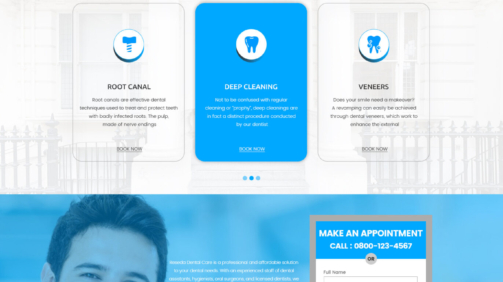 4-Landing-Pages---Dental-Services